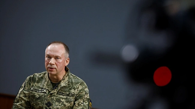 we.ua - Сирський відвідав напрямок на фронті, «де є загроза нових наступальних дій противника»