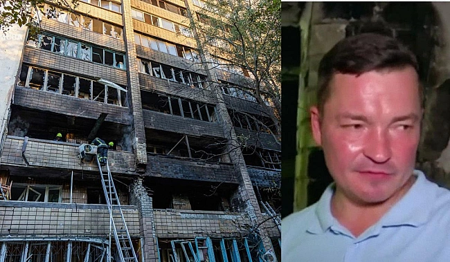 we.ua - Вибух і повна темрява: киянин поділився гірким досвідом влучання Шахеда у квартиру