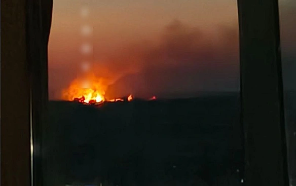 we.ua - Під Воронежем зафіксовано пожежу в районі військового аеродрому Борисоглебськ після атаки БпЛА