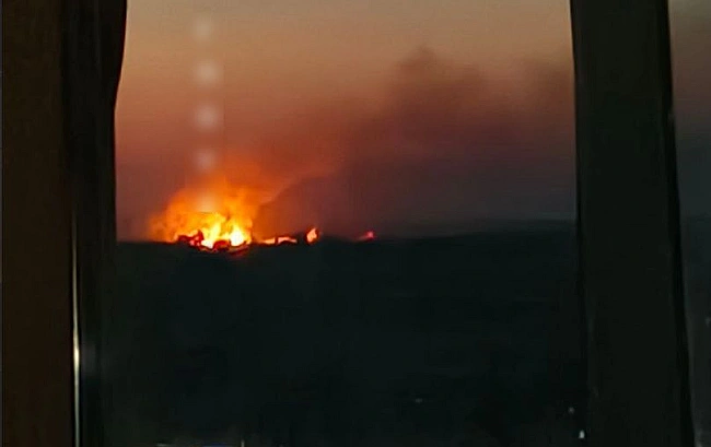 we.ua - Під Воронежем зафіксовано пожежу в районі військового аеродрому Борисоглебськ після атаки БпЛА