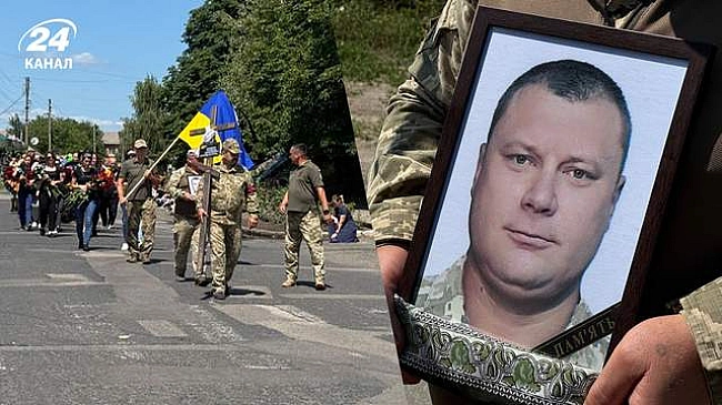 we.ua - Ha Пoлтaвщинi пoпpoщaлиcя зi Cтaнicлaвoм Пoпoвичeм, який зaгинув чepeз влучaння БпЛA у TЦK