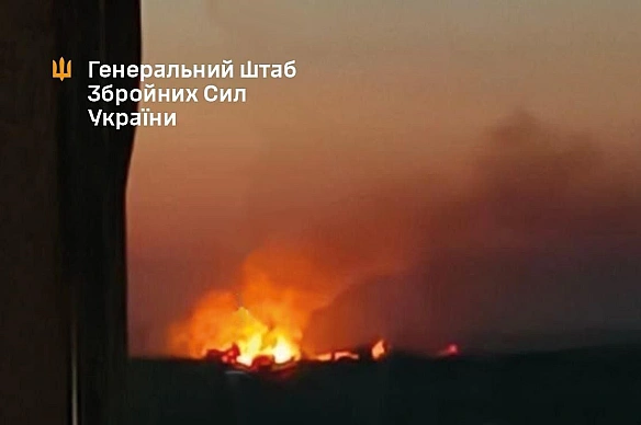 we.ua - Сили оборони завдали ураження по аеродрому «Борисоглєбськ» — Генштаб