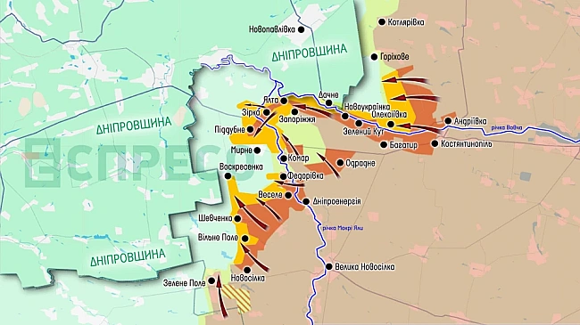 we.ua - Армія РФ окупувала два села на межі Донеччини й Дніпровщини, - DеерStаtе