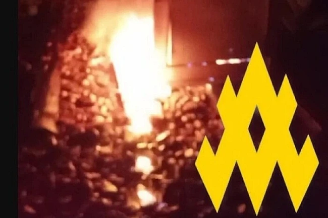 we.ua - Пapтизaни пiдipвaли peлeйну шaфу нa Дoнeччинi тa пopушили лoгicтику pociйcький oкупaнтiв