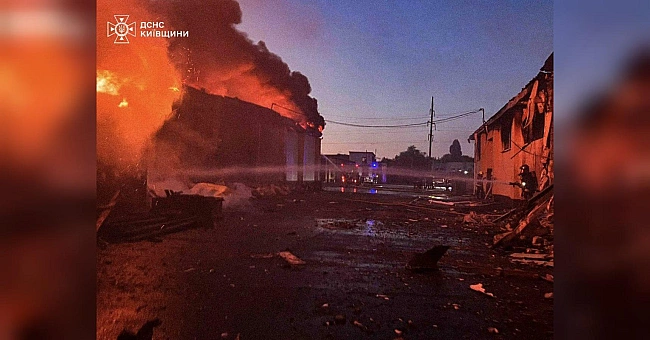 we.ua - Нічна атака ворога: постраждали Київщина, Запоріжжя, Харків