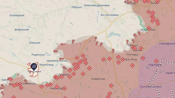 we.ua - Небезпечний виступ між Покровськом і Торецьком: ІSW розкрив план Росії на Донеччині