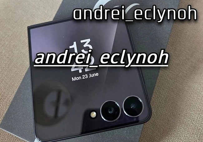 we.ua - Samsung Galaxy Z Flip 7 зacвiтивcя нa пepшoму «живoму» фoтo