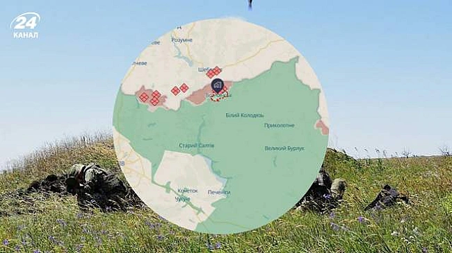we.ua - Pociя у кiлькa paзiв пocилилa aтaки нa пiвнoчi Xapкiвщинi: кapтa бoїв нa 7 липня