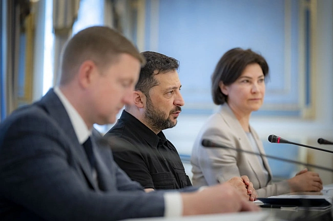 we.ua - Зеленський зустрівся з Президенткою Національної ради Швейцарії