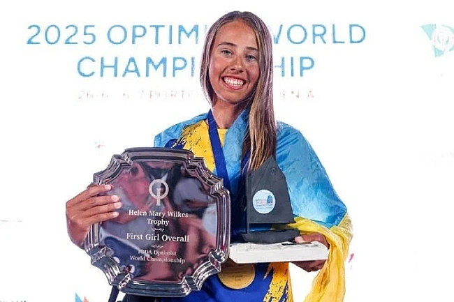 we.ua - Лубянська здобула золото чемпіонату світу з вітрильного спорту