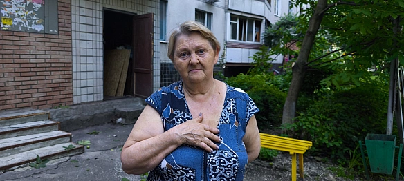 we.ua - Даринка моя: бабуся трирічної дівчинки, пораненої у Слобідському районі Харкова, розповіла про влучання