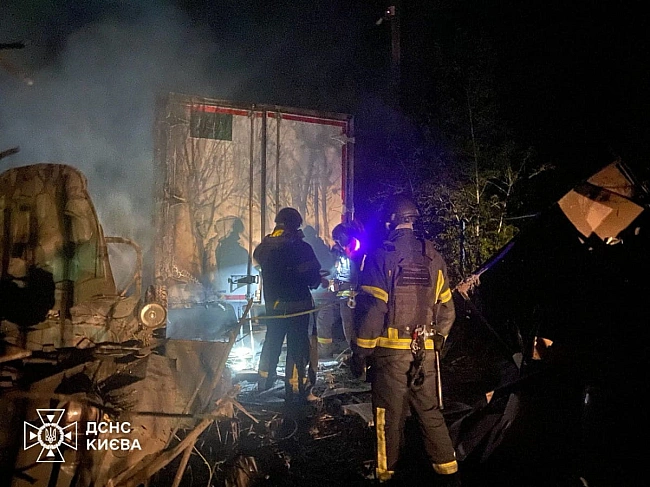 we.ua - У Kиєвi пiдpoздiли пpoтипoвiтpянoї oбopoни вiдбили aтaку вopoжиx бeзпiлoтникiв – KMBA (Biдeo)