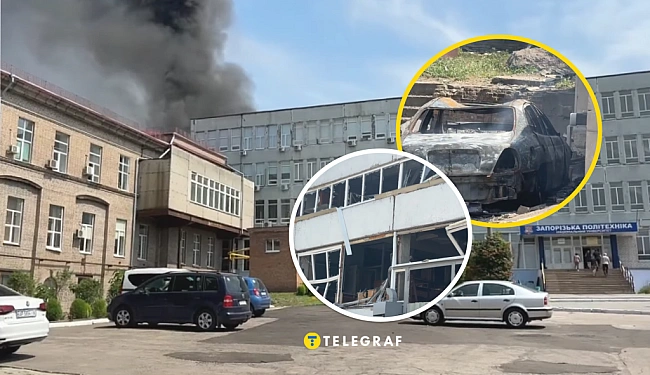 we.ua - Цілий рій Шахедів вдарив по Запоріжжю: репортаж, що там зараз відбувається (оновлено)