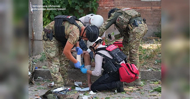 we.ua - Під ударом — знову ТЦК: росіяни повторно атакували Харків «Шахедами» та вдарили по Запоріжжю (фото, відео)