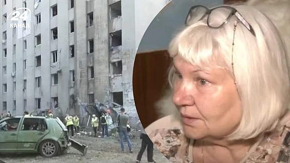 we.ua - Схопила собаку та вибігла в підвал: харків'яни пригадали ранкову атаку по місту