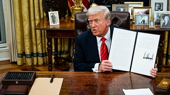 we.ua - Трамп оголосив про запровадження нових тарифів на імпорт із низки країн