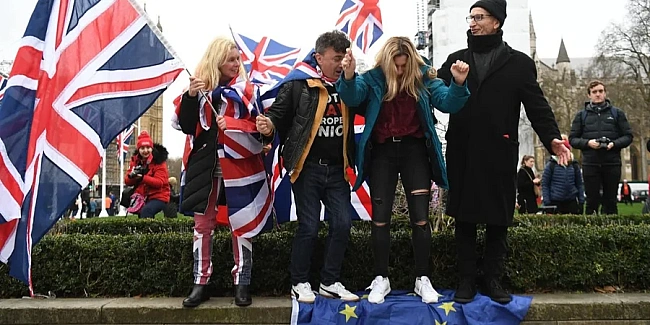 we.ua - Maйжe п’ять poкiв бeз ЄC. Як Brexit вплинув нa Beлику Бpитaнiю — iнфoгpaфiкa NV