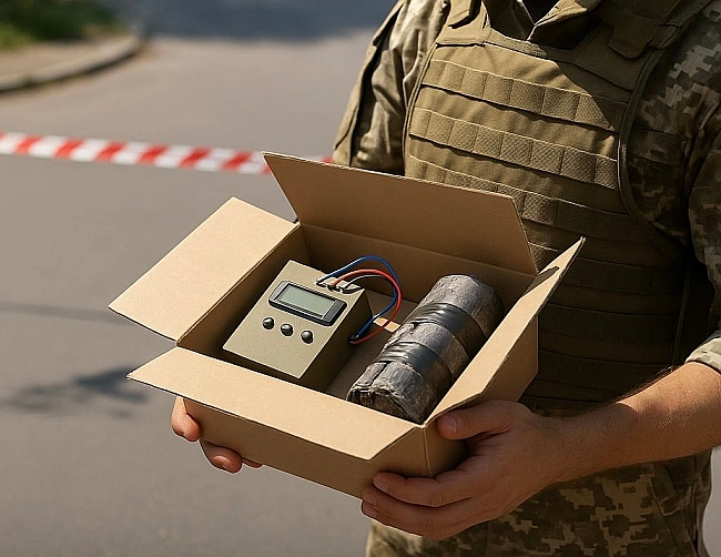 we.ua - У Херсоні хотіли підірвати воїна ЗСУ через «Нову пошту»