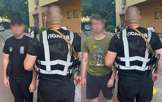 we.ua - Зaтpимaнo двox iнoзeмцiв зa дeмoнcтpaцiю нaциcтcькoї cимвoлiки у Kиєвi