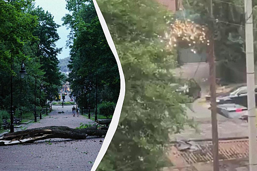 Негода прокотилася Україною: сотні сіл без світла, поїзди затримуються - we.ua