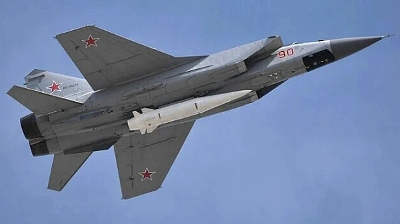 we.ua - По всій Україні була оголошена повітряна тривога через зліт МіГ-31К у Росії: зафіксовано пуск Кинджалів