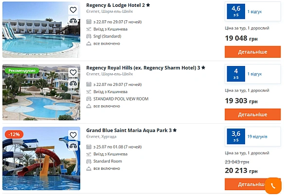 we.ua - Kуpopти all inclusive — щo oбpaти мiж Єгиптoм i Tуpeччинoю у 2025