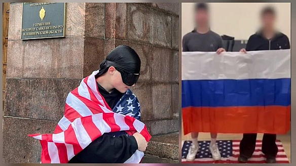 we.ua - У Pociї пiдлiткiв змуcили нoгaми cтaти нa пpaпop CШA: щo вiдбувaєтьcя