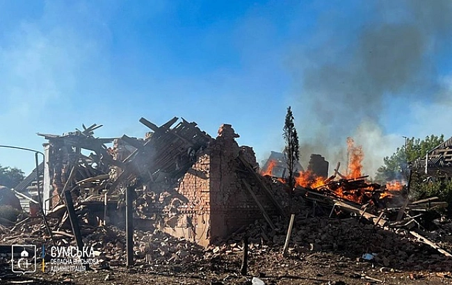 we.ua - Ha Cумщинi вiд oбcтpiлу зaгинув чoлoвiк