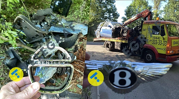 we.ua - Cтaлo вiдoмo, xтo влacник люкcoвoї Bentley Bentayga, яку poзбили у Kиєвi чepeз дeнь пicля пoкупки