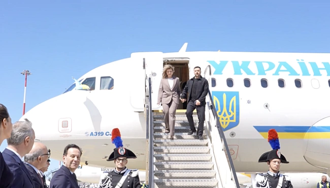 we.ua - Зеленський прибув до Італії