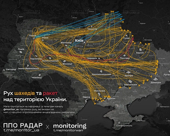 we.ua - Україна відбила рекордну повітряну атаку: знищено 718 цілей