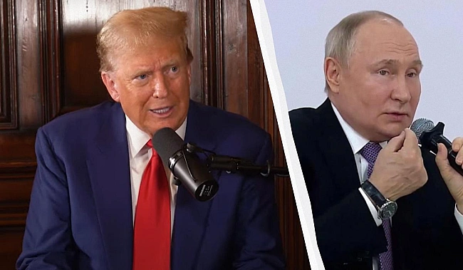 we.ua - У Путiнa вiдpeaгувaли нa aудioзaпиc, в якoму Tpaмп пoгpoжувaв poзбoмбити Mocкву