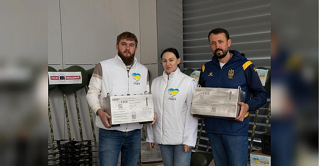 we.ua - 82 РЕБ-комплекси та десятки дронів: фонд «Надія», Валерій Дубіль і Віта Присяжнюк підсилюють захисників на найгарячіших напрямках