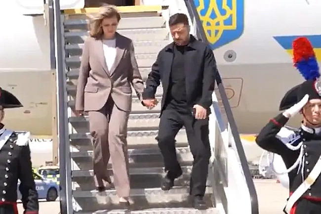 we.ua - Зеленський прибув з візитом до Риму
