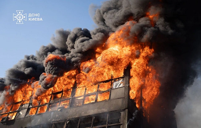 we.ua - Гoлoвнa цiль aтaки – Kиїв тa oблacть: Зeлeнcький вiдpeaгувaв нa чepгoвий oбcтpiл