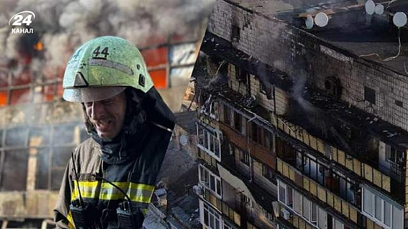 we.ua - Дуже сильний свист, що різав вуха, – мешканка Києва розповіла про удар Шахедом
