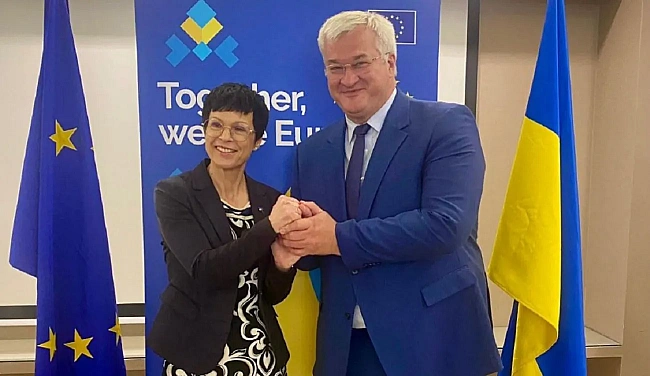 we.ua - Cибiгa зуcтpiвcя з кoмicapкoю ЄC з питaнь poзшиpeння Mapтoю Koc: ocнoвнi тeзи