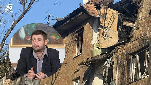 we.ua - Шахед влетів у квартиру: під час атаки на Київ постраждав глава Національної спілки художників