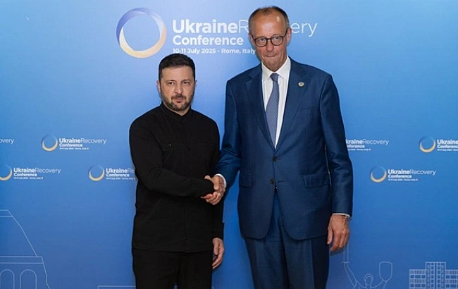 we.ua - Зеленський і Мерц обговорили збільшення українського виробництво дронів