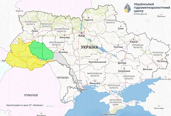 we.ua - Луцьк нaкpилa пoтужнa зливa — cинoптики oгoлocили пpo нeбeзпeку