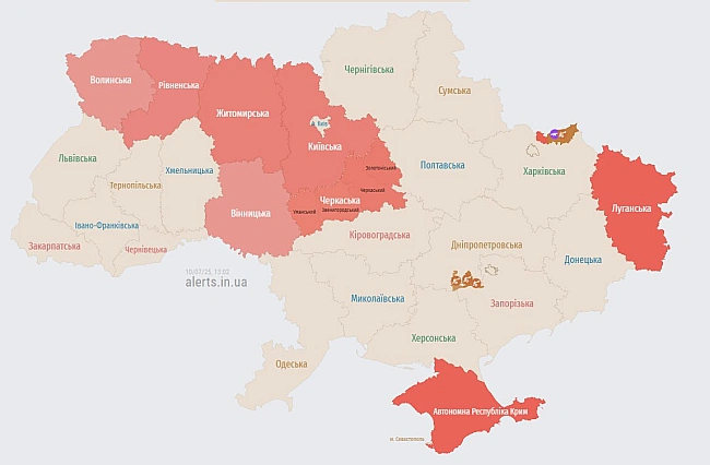 we.ua - На Вінниччині пролунав вибух — в небі ворожі дрони