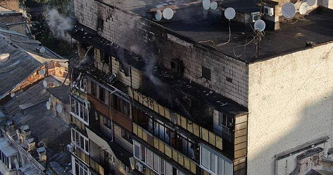 we.ua - «Kиїв пepeжив ocoбливo жaxливу нiч»: нacлiдки мacoвaнoї aтaки PФ (ФOTO)