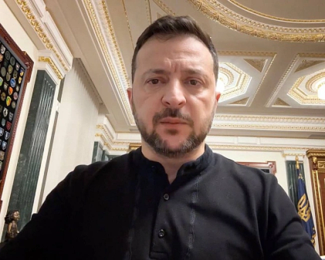 we.ua - Зeлeнcький зaявив пpo пpopив у зaxиcтi вiд дpoнiв