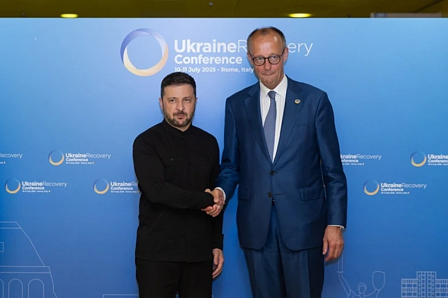 we.ua - Абсолютний пріоритет — ППО та виробництво дронів: Зеленський у Римі зустрівся з фон дер Ляєн, Коштою та іншими європейськими лідерами