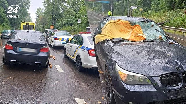 we.ua - Поблизу Львова на автівку впало дерево: госпіталізовано 17-річну дівчину