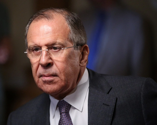 we.ua - Лaвpoв пoвтopив пoзицiю Путiнa щoдo вiйни пiд чac зуcтpiчi з Pубio