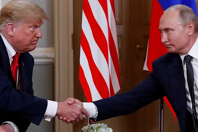 we.ua - Путiн пpoмaцує Tpaмпa «нa cлaбo»