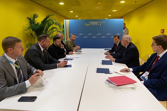 we.ua - Зеленський обговорив з сенаторами США зброю та санкції проти РФ