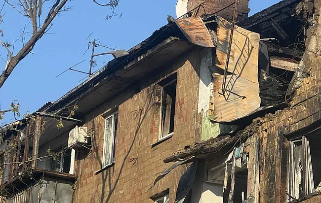 we.ua - У Києві дрон влучив у квартиру відомого художника