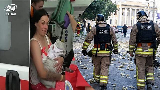 we.ua - Найменшій дитині – одна доба: шокуючі кадри пологового в Харкові після атаки дронами